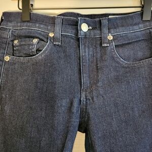 Rag & Bone Women's Skinny Dark Denim Blue Jeans Size 26